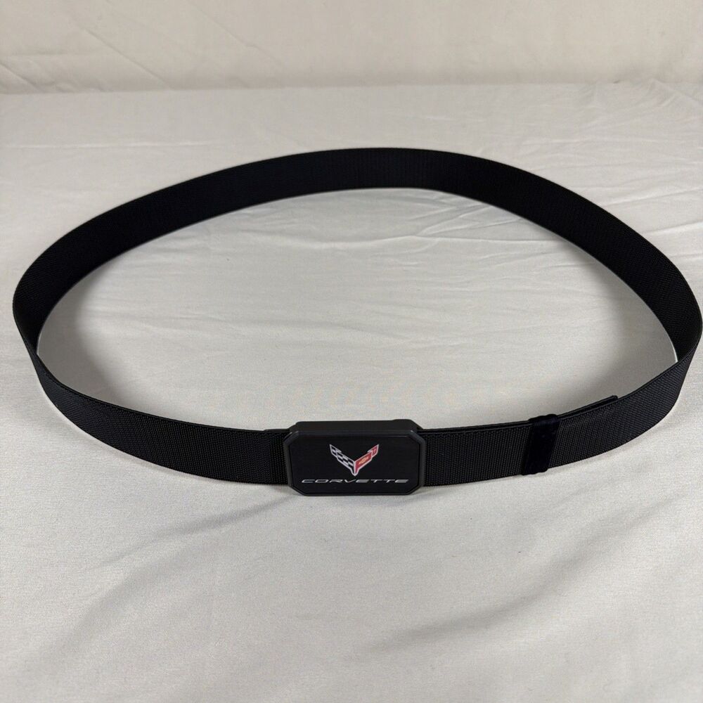 Groove Life Chevrolet Corvette C8 Black Stretch Belt Magnetic Buckle Men’s